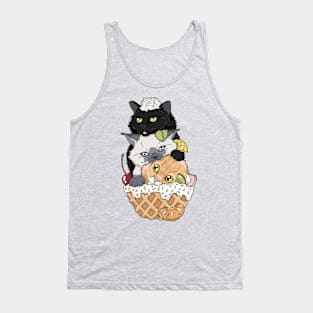 Cat Sundae Tank Top